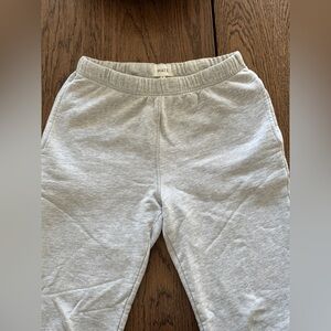 Mate the label organic fleece relaxed pocket sweatpants size s